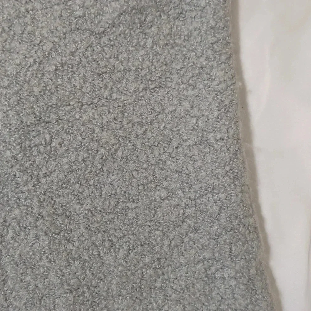 Saks Fifth Avenue Wool Sweater Mock Neck Sweater, Color Gray Size XL - Picture 8 of 12